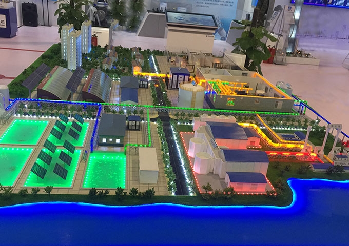 中國石化地熱清潔能源系統模型